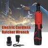 Электрический гаечный ключ, 12 В, отвертка, беспроводная электрическая головка с трещоткой, ударный гайковерт 3/8 дюйма, угловой аккумулятор, 65 Нм
