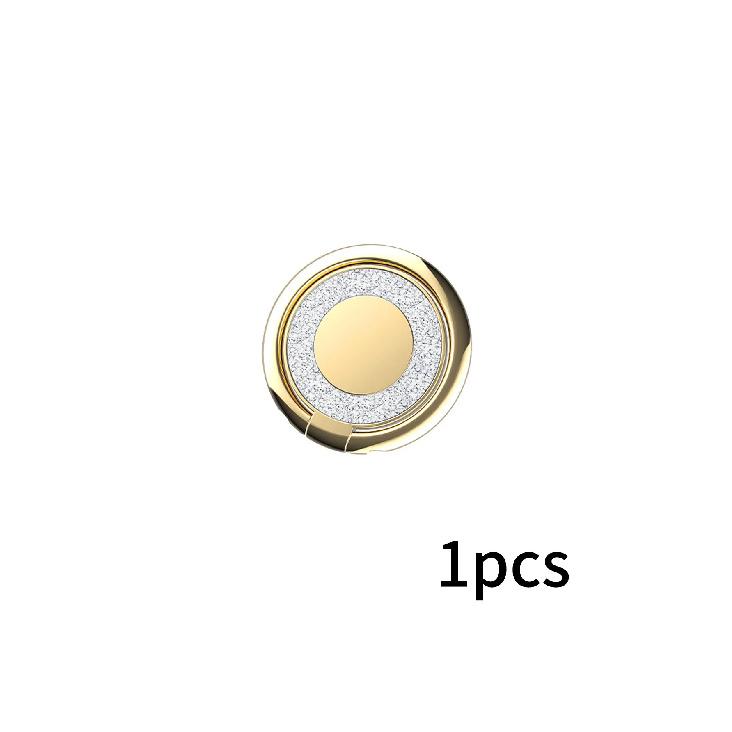 Круглый Складной Держатель-Кольцо для Телефона из Цинкового Сплава 360 ° 1 Вращающаяся Магнитная Ленивая Подставка