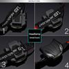 Smart Multifunction Sensorled 2 In 1 Headlamp Cap Light Build-in Battery USB Rechargeable Head Flashlight Headlight Lamp Torch