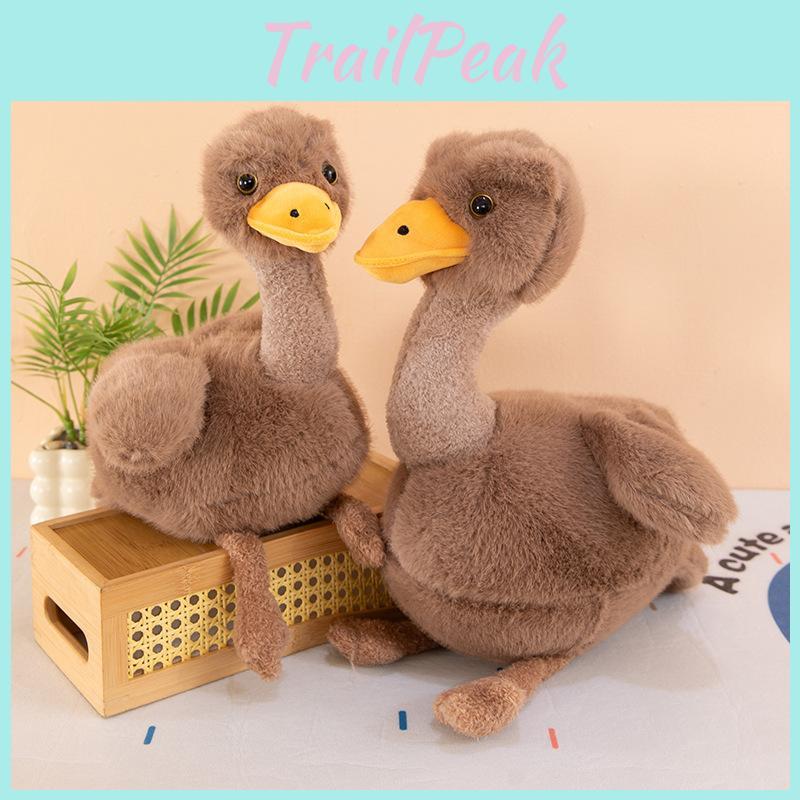 Plush Ostrich Toy Soft Animal Kids Comforting Gift For Children