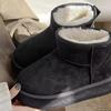 Нескользящие и морозостойкие ботинки из северо-восточного хлопка, утолщенные хлопковые ботинки, зимние ботинки 2025, новая теплая хлопковая обувь, женская обувь