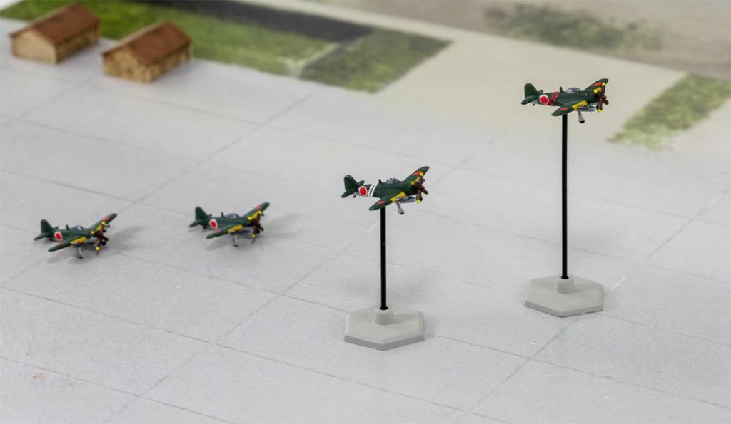 Pit Road SPS Series 343rd Navy Air Corps Fight Bravely Over Plastic Model SPS32 Plastic 1/700 (Battle Matsuyama) (Castle/Building/Scenery Model)