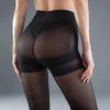 Kuwa 1 пара 40D Колготки с высоким поясом и корректирующим эффектом для женщин Прозрачные Черные Сексуальные Мягкие Нейлоновые Колготки Однотонные Колготки с Укрепленным Носком