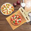 Sliding Pizza Peel Shovel Kitchen Baking Tool Foldable Wooden Handle Transfer Tray Multi-functional Pizza Spatula Paddle