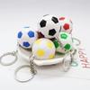 6 Color Backpack Bag Pendant Mini Soccer Keyring Football Keychain Sports Keychain Soccer Pendant