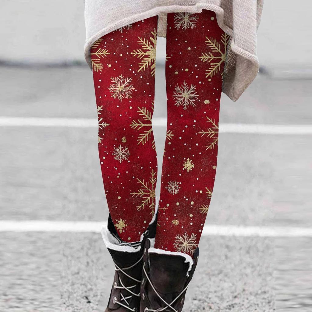 Женские брюки с принтом, эластичные мягкие хлопковые леггинсы, повседневная домашняя пижама