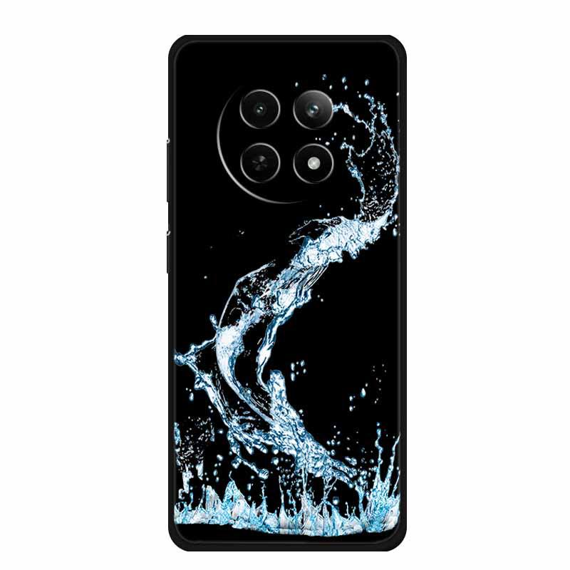 Чехол для телефона Realme 12 5G: Цветная тисненая painting, Ударопрочная с вогнуто-выпуклой текстурой - 1 шт.