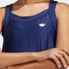 adidas Оригинальная синяя версия длинное платье на бретелях женские платья ночное-фиолетовое HY6205