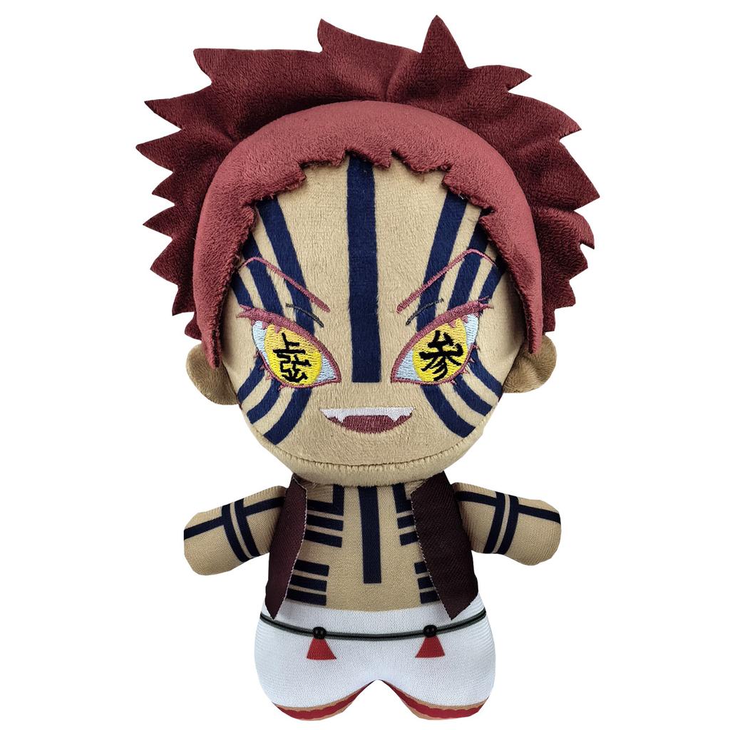Плюшевая кукла-игрушка Akaza Косплей Аниме Demon Slayer: Kimetsu no Yaiba Tsugikuni Yoriichi Kokushibo милая мягкая подушка 20 см