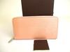 Authentic Epi Light Pink Leather Round Zip Zippy Wallet Purse #a804  Refurbished