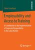 Книга Employability and Access To Training : A Contribution To the Implementation of Corporate Responsibility In the Labor Market