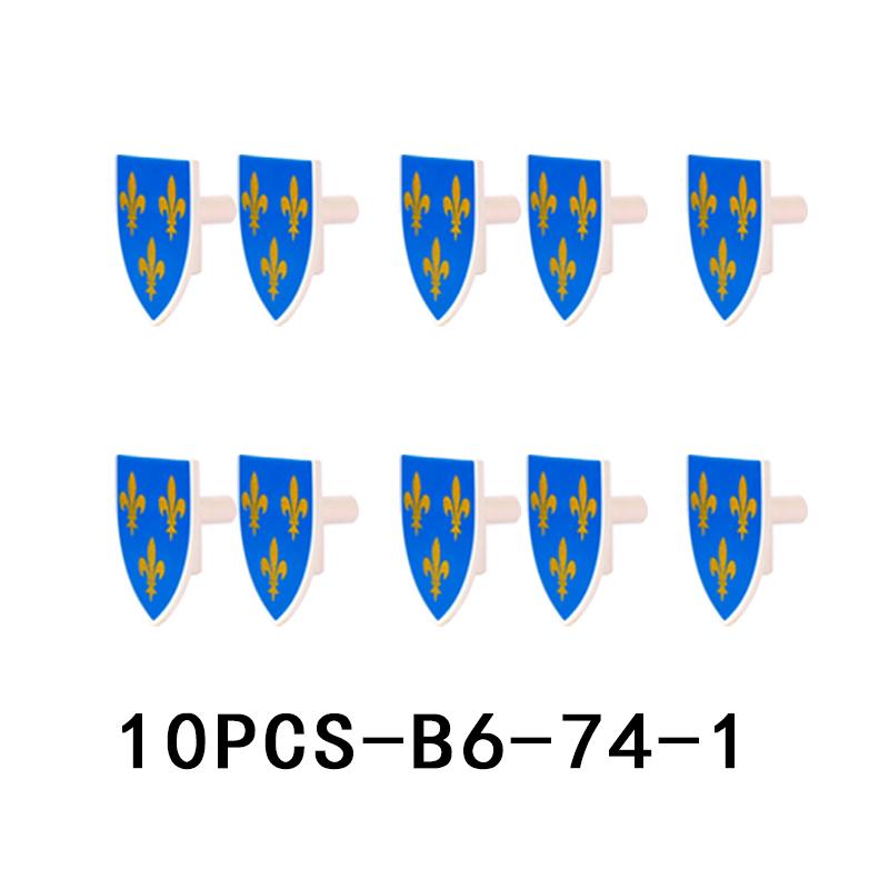 Средневековый военный замок, рыцарские доспехи, строительные блоки, наплечники, аксессуары для доспехов, Красный Лев, Черный Орел, оружие, конструктор, игрушки.
