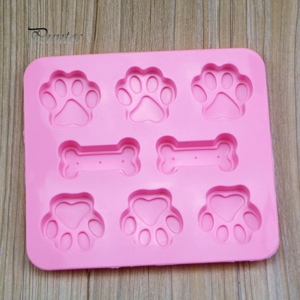 Чистые продукты, силиконовая форма для торта, собака, кошка, лапа, форма кости, шоколадные конфеты, печенье, инструмент для выпечки «сделай сам»
