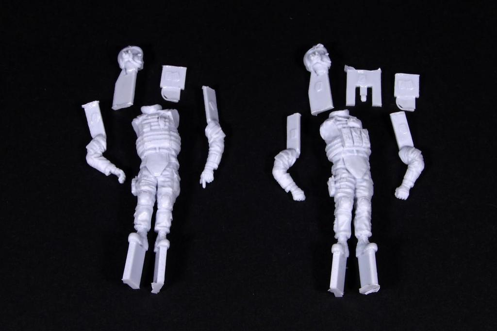 Valkyrie Miniature Current American Tank Crew Set 2008 Iraq Resin Kit VM35005 1/35 2-элементный