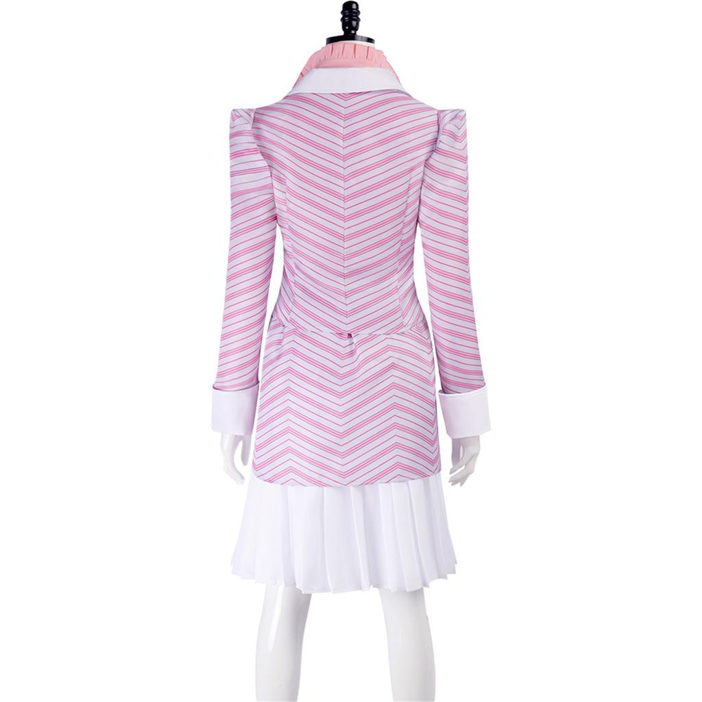 Косплей Куртка с длинным рукавом в полоску + Юбка в полоску + Однотонная рубашка
