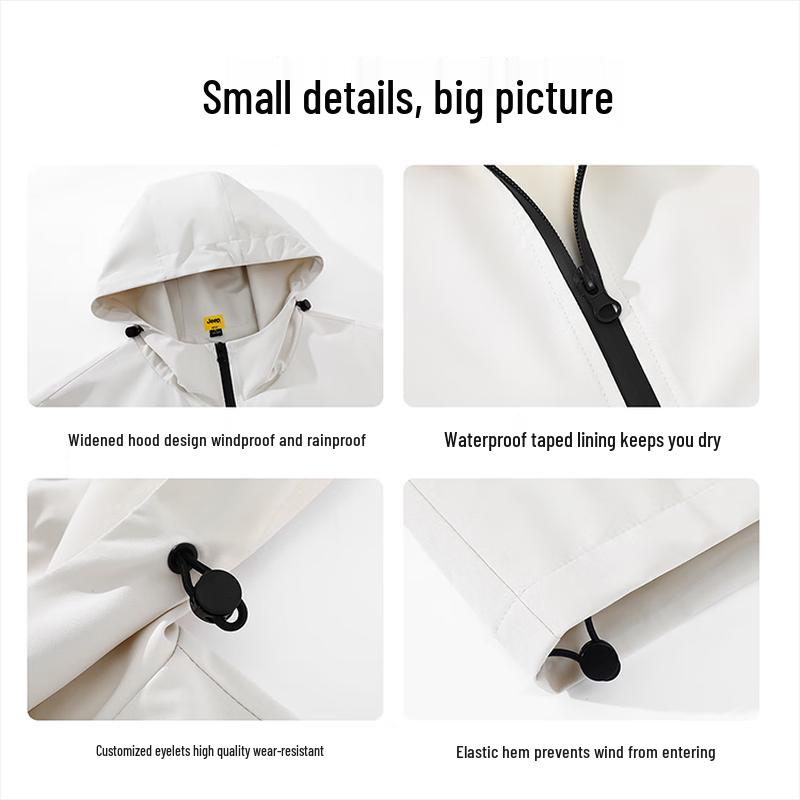 JEEP Men's Spring Splash-Proof Casual Jacket