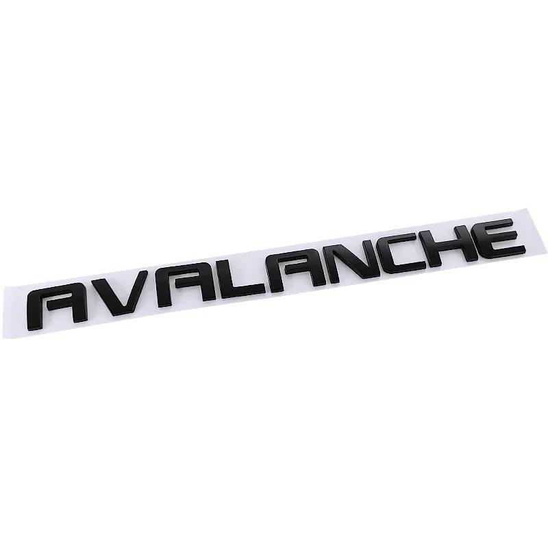 АБС для Chevrolet AVALANCHE Логотип Буквы на Автомобиль Шильдик Наклейки на Задний Багажник Значок Декор Внешнего Стайлинга Авто