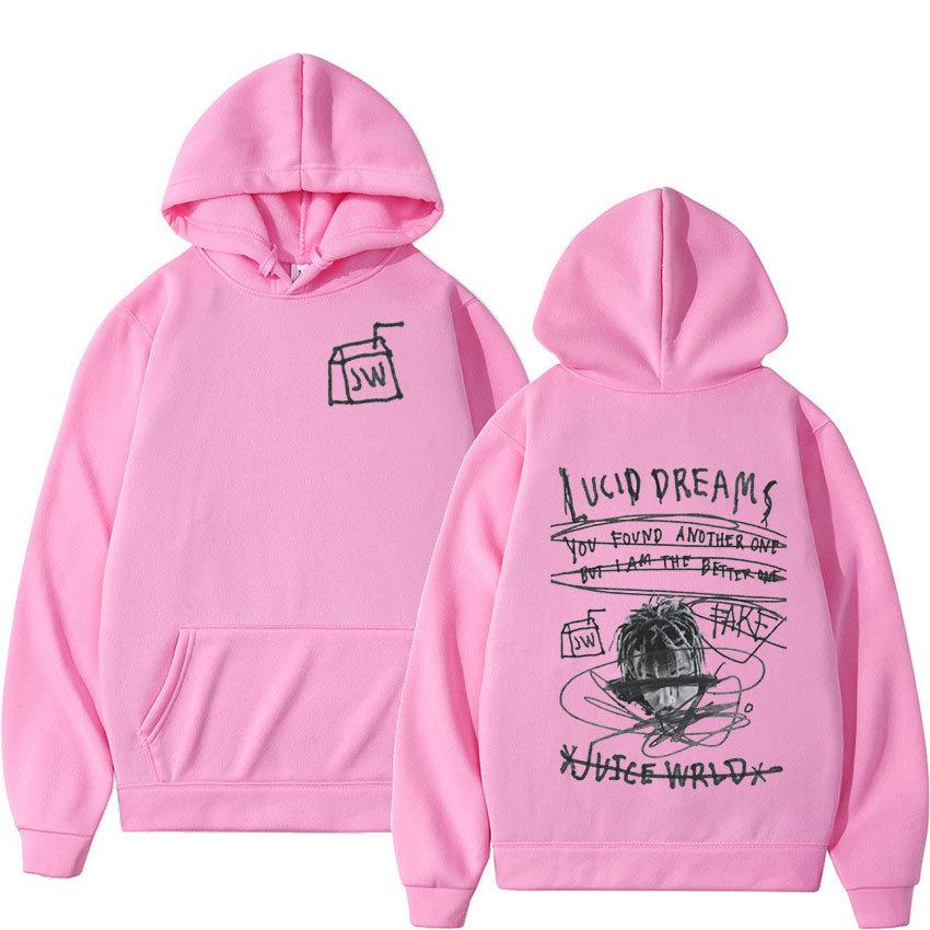 Рэпер JUICE WRLD модная толстовка с капюшоном для женщин унисекс повседневный ретро-пуловер