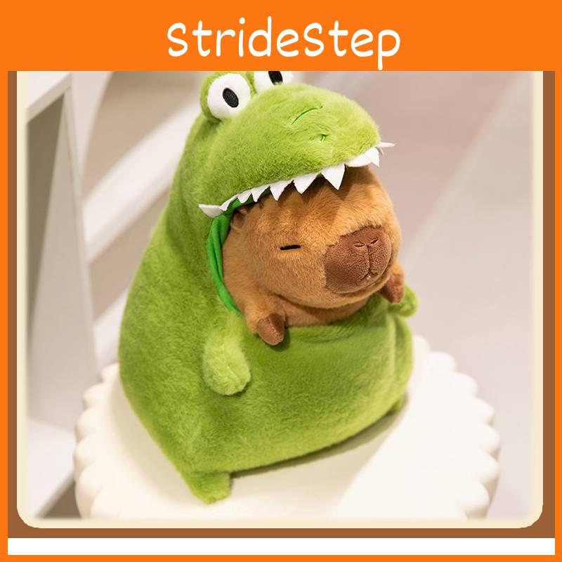 Transforms Doll Capybara Into Crocodile Plush Toy Stuffed Doll Kid Birthday Gift
