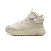 Li Ning Star Path 2 Амортизация Скользкие Устойчивые к истиранию Поддержка Средняя высота Повседневная обувь Унисекс Устричный серый AGLV283-1