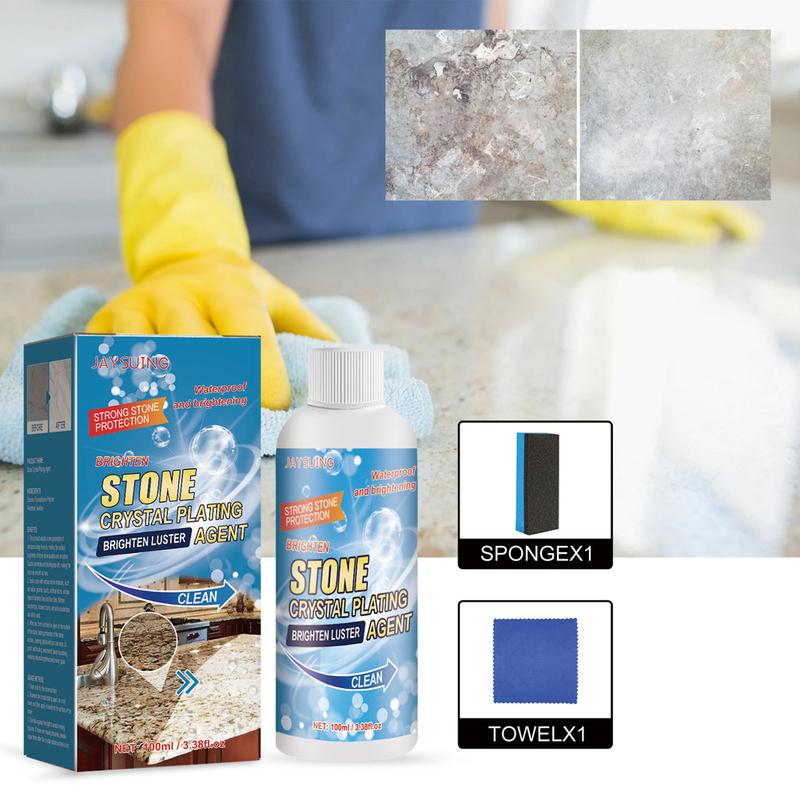 Stone Nano Crystal-Plating Agent Stone Stain Remover Cleaner Marble Crystal Plating Agent Nano Stone Crystal Plating Liquid