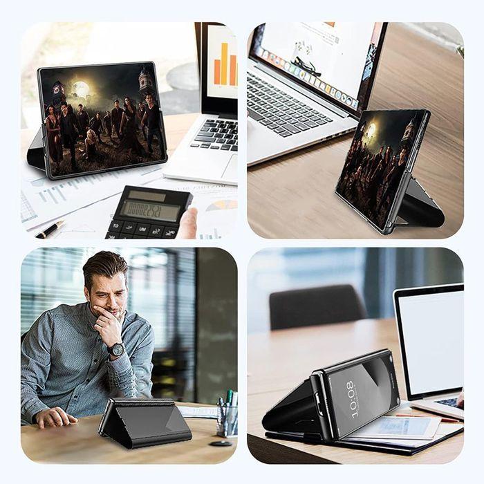 Coque pour Samsung Galaxy Z Fold 8 Ultra, Protection Intégrale Smart Case - Noir - 2 Verres Trempés