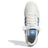 Adidas Forum 84 Low White Trace Royal Unisex Sneakers Cream Cloud-White Cream-White JI4658