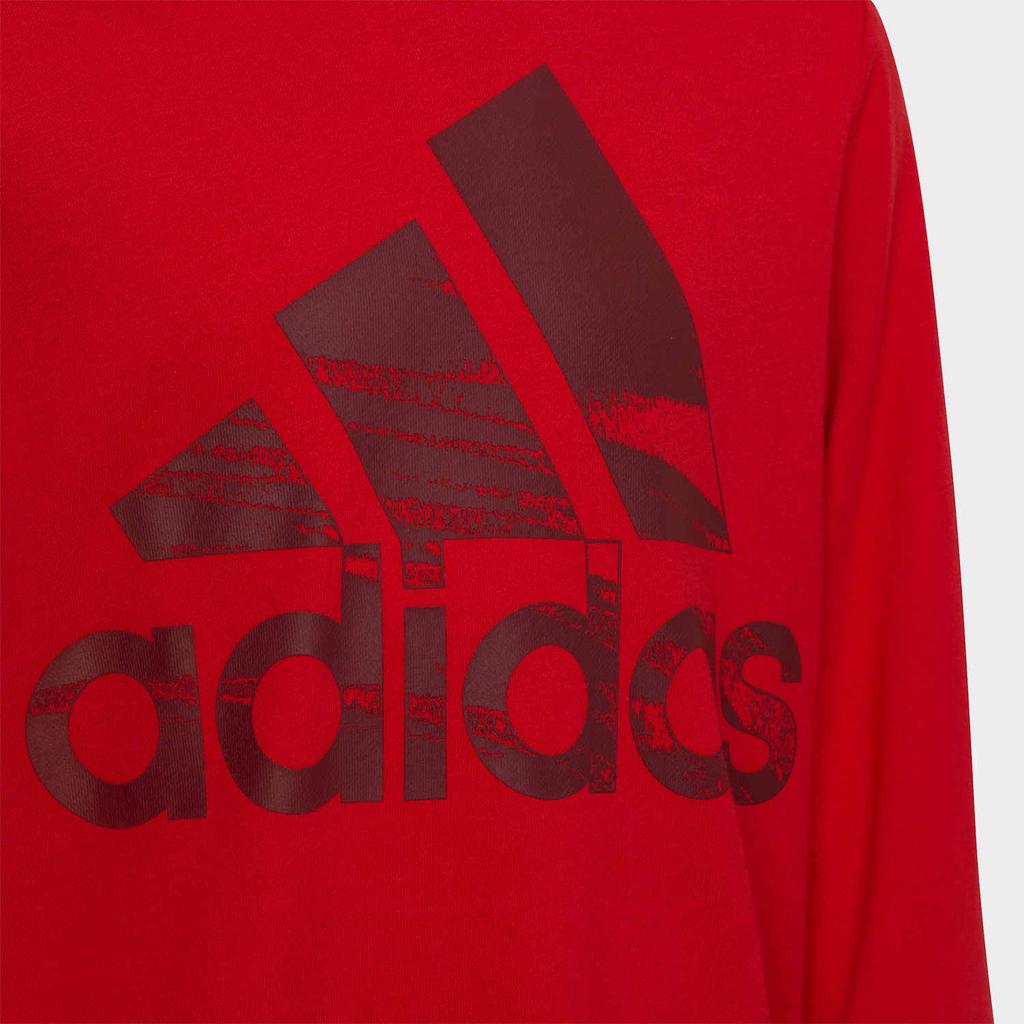 adidas Толстовка Красная Подростковая HF1825
