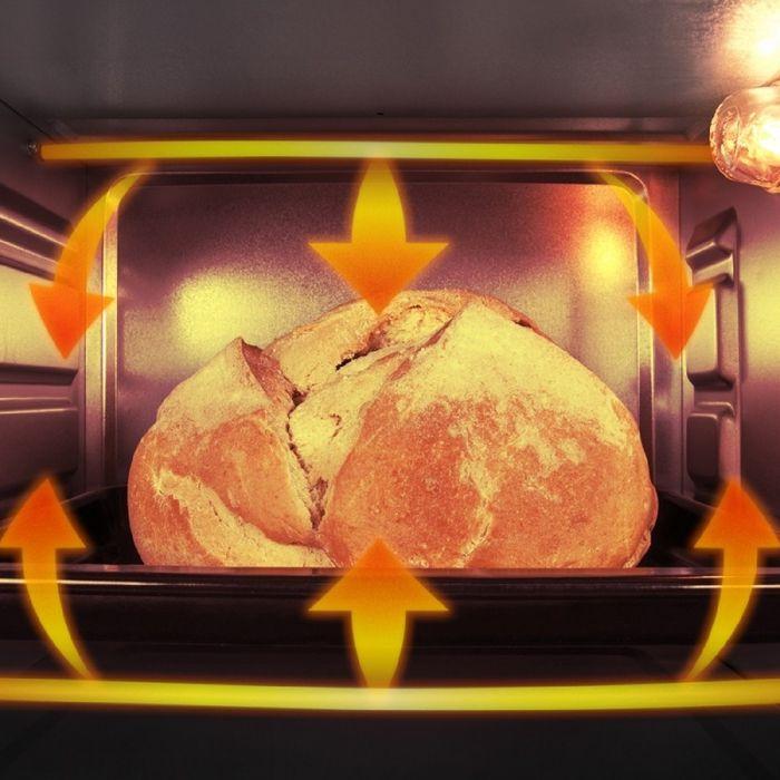 Cecotec four de comptoir bake&amp;toast 2300 blanc, 23 l, 1500 w, 3 modes de chauffage, minuteur 60 minutes