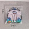 Dollhouse Miniature Camping Tent Model 1:12 Scale Oxford Cloth Realistic Simulated Decor for DIY Outdoor Scene Accessories