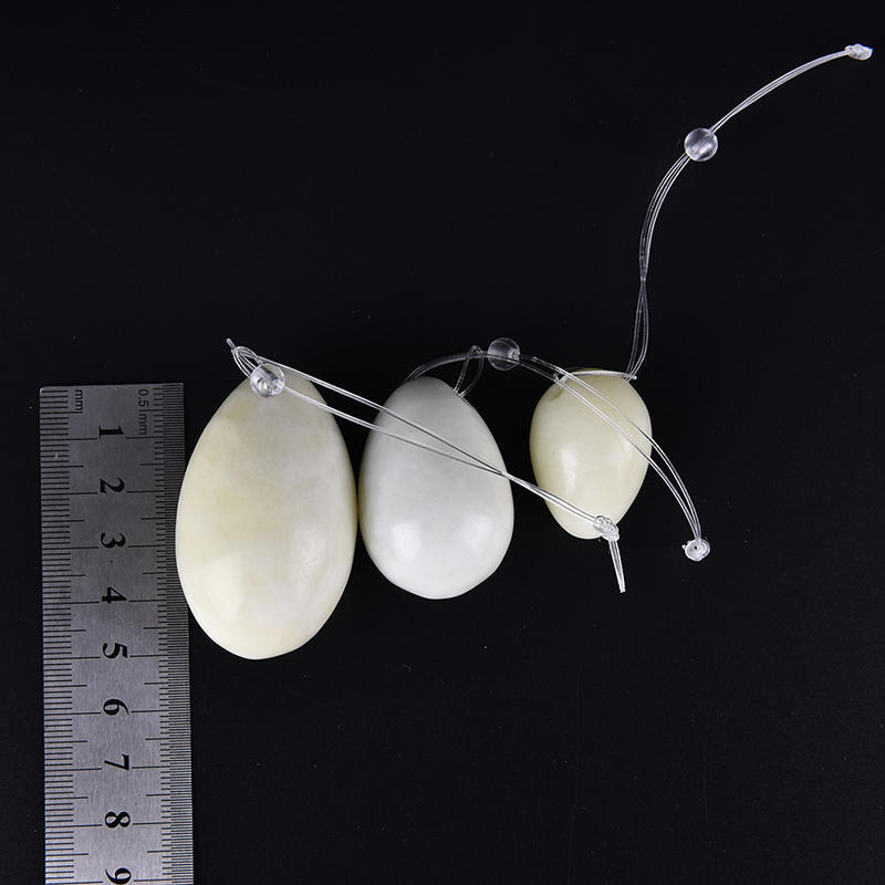 Set Of 3 Jade Eggs Women Pelvic Muscle Kegel Exercise Vaginal Tightening,