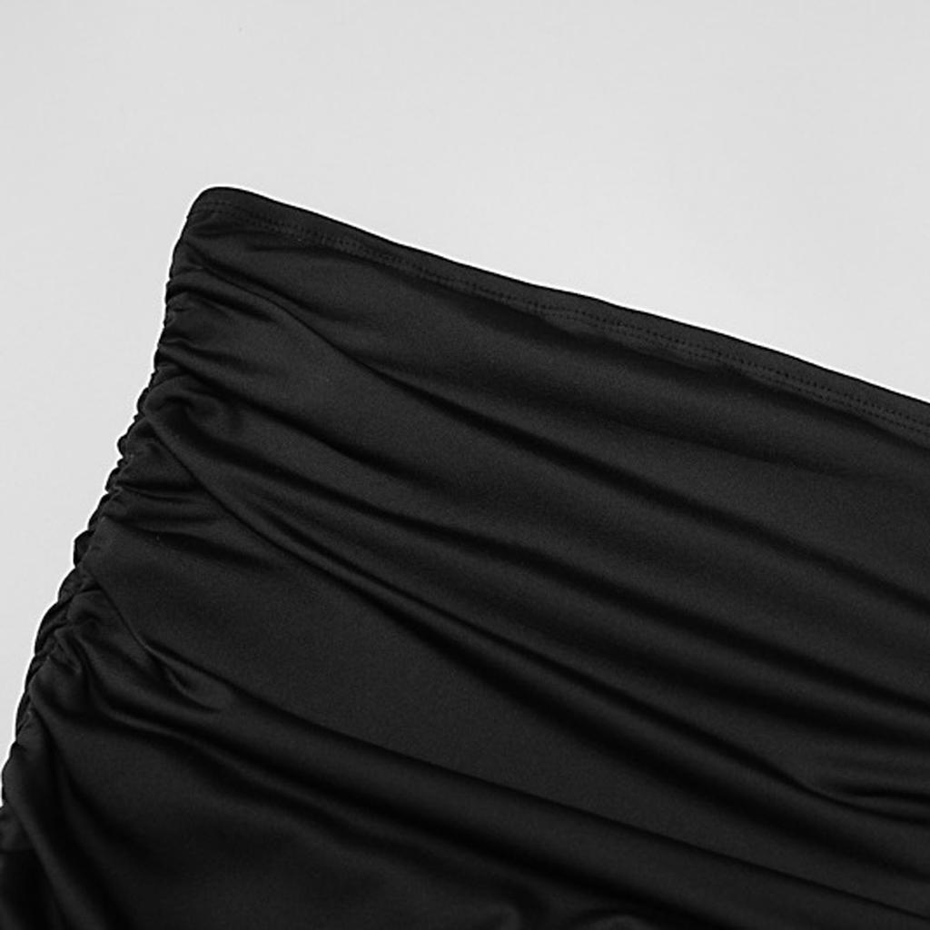 Женское сексуальное облегающее платье с открытой спиной и топом без рукавов, платье с нерегулярным подолом, тонкое платье