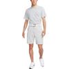 Nike Classic Plaid Pattern Button Straight Shorts Men's White DN1960-077