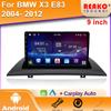 Android Car Radio For BMW X3 E83 2004-2012 Автомобильный Мультимедийный Видео Плеер Навигация GPS DSP Carplay Авторадио 2Din Без DVD