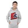 Captain America Childrens/Kids 5th Birthday Heather Pull Over Hoodie