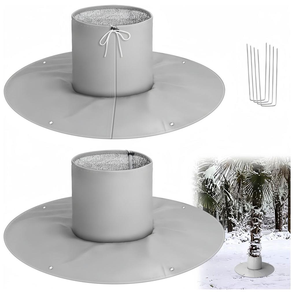 Winter Tropical Tree Root Protector Insulation Cover Bag with Drawstring