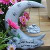 Resin Pet Memorial Stone Cat Passing Away Bereavement Gifts Cat Memorial Gifts  Garden
