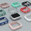 Matte Case for Apple Watch 38mm 42mm 40mm 44mm, Hard PC Bumper Protective Cover Frame for iWatch SE 6 5 4 3 2 1