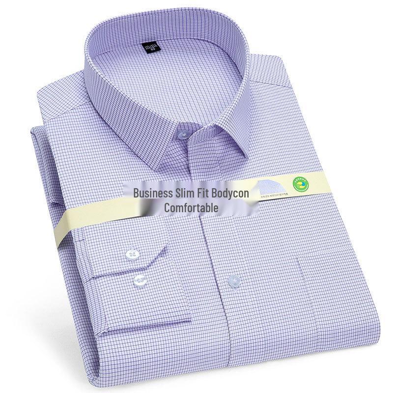 Мужская рубашка с длинным рукавом Golden Shield, белая в полоску, свободного кроя, деловая, формальная, на пуговицах