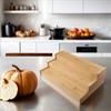 Solid Wooden 3-Tier Spice Rack Multi-Tier Kitchen Spice Organizer  Kitchen Supplies