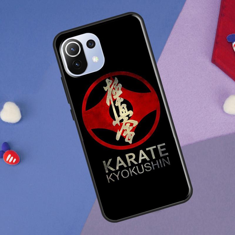Чехол с символом Киокушинкай Каратэ для Xiaomi 13 14 Ultra 11T 12T 13T 14T Pro POCO X7 Pro X3 X5 F3 F5 F6 M6 X6 Pro
