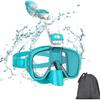 180° Антизапотевающая Герметичная Маска для Снорклинга для Взрослых и Детей