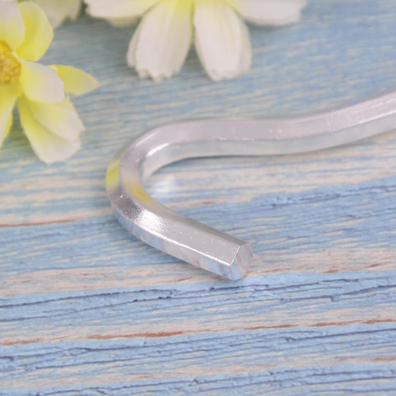 5 шт. Колышки для палатки из сплава, Сверхпрочные, с гвоздевой головкой, 7,01 дюйма, из цельной стали, металлические