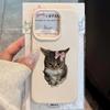 Милый Чехол Для Мобильного Телефона С Рисунком Животных Кошка Собака Для iPhone 17 16 15 14 Plus 11 13 12 Pro Max 16E 17Air X XR XS Max Мягкий Чехол