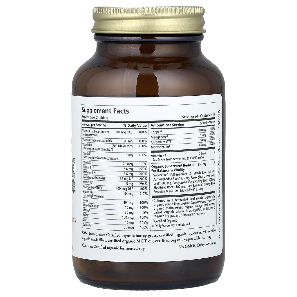 Vita-Min-Vitality®, Men's 2-Per-Day Multivitamin, 60 Tablets