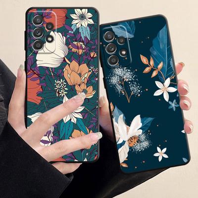 Красивый чехол для телефона с цветком кактуса и цветочным листом для Samsung Galaxy A72 A71 A31 A51 A33 A22 A13 A21s A23 A52 A53 A32