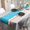 Бегунок для стола, бамбуковая текстура, теплоизоляция, ПВХ, дорожка для обеденного стола для свадебной вечеринки, для