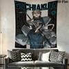 GACHIAKUTA anime Wall Tapestry Aesthetic Wall Hanging Printed Fabric Blanket Decorative Tapestries for Bedroom Living Room Home Decor