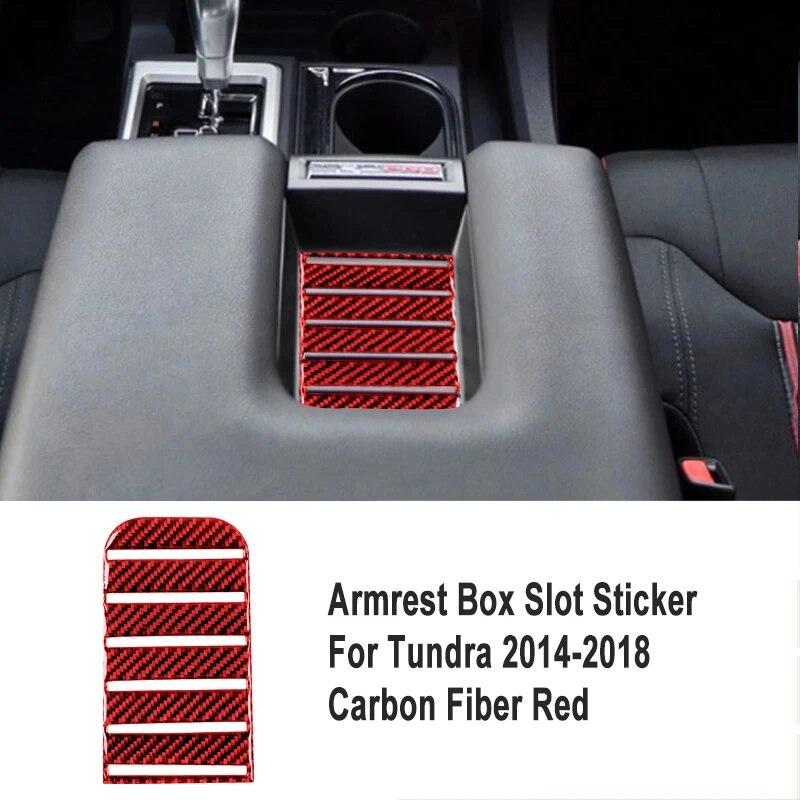 Для Toyota Tundra 2014-2018 автомобильная консоль, подлокотник, крышка центрального ящика для хранения, уплотнительная наклейка, отделка, автомобильные аксессуары для интерьера