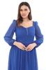 Женское платье большого размера с воротником-сердечком и платьем больших размеров 1785-Saks
